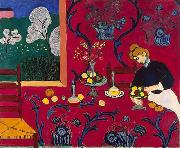 Henri Matisse The Dessert: Harmony in Red oil